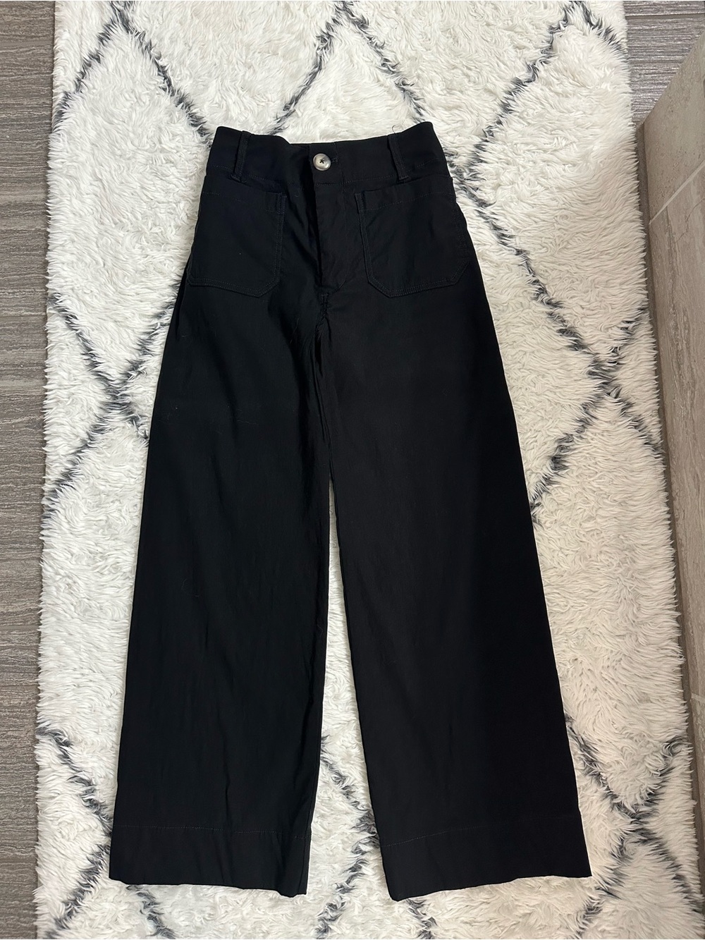 Maeve Colette High- Rise Wide Leg Pant